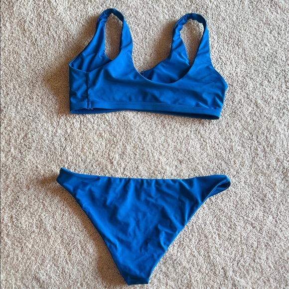 Blue Women's Swimwear Set - Picture 2 of 4